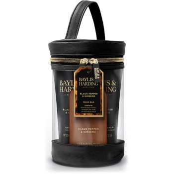 Baylis & Harding Black Pepper & Ginseng set cadou (pentru corp) pentru bărbați Baylis & Harding