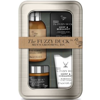 Baylis & harding the fuzzy duck men's hemp & bergamot set cadou (pentru barbă) pentru bărbați