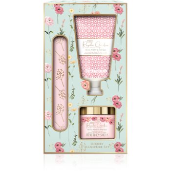 Baylis & Harding Royale Garden Rose, Poppy & Vanilla set cadou pentru maini si unghii