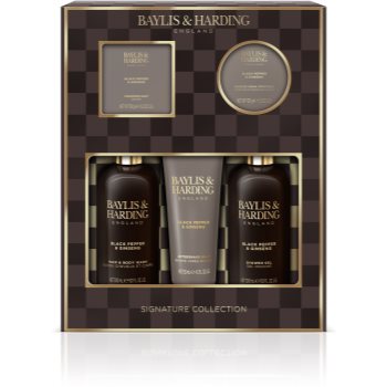 Baylis & Harding Black Pepper & Ginseng set cadou pentru baie pentru bărbați