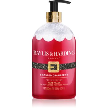 Baylis & Harding Festive Edition Santa săpun lichid de maini parfum Frosted Cranberry