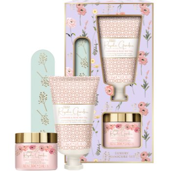 Baylis & Harding Royale Garden Lavender & Rose Hip Tea set cadou pentru maini si unghii