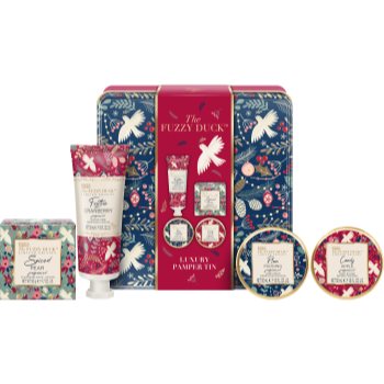 Baylis & Harding The Fuzzy Duck Winter Wonderland set cadou cutie de metal