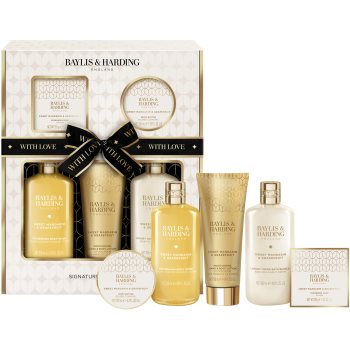 Baylis & Harding Sweet Mandarin & Grapefruit set cadou pentru hidratare si fermitate