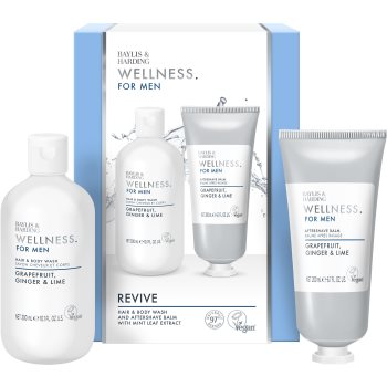 Baylis & Harding Wellness. For Men. Revive set cadou pentru barbati parfum Grapefruit, Ginger & Lime
