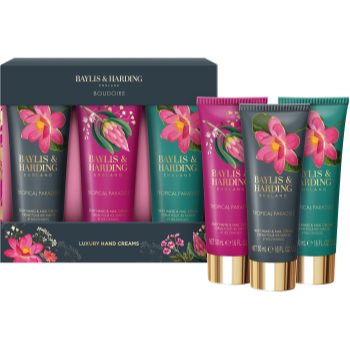 Baylis & Harding Boudoire Tropical Paradise crema de maini set cadou