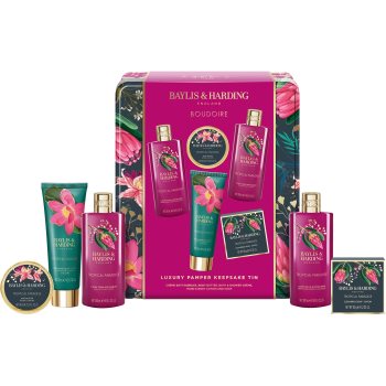 Baylis & Harding Boudoire Tropical Paradise set cadou cutie de metal