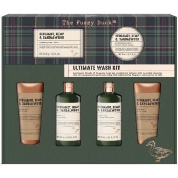 Baylis & Harding The Fuzzy Duck Bergamot, Hemp & Sandalwood set cadou pentru barbati