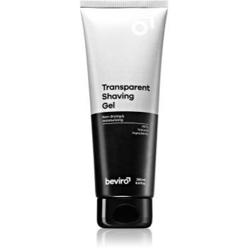 Beviro Transparent Shaving Gel gel pentru bărbierit pentru barbati Beviro