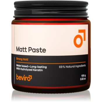 Beviro Matt Paste Strong Hold Pasta pentru păr Beviro Cosmetice și accesorii