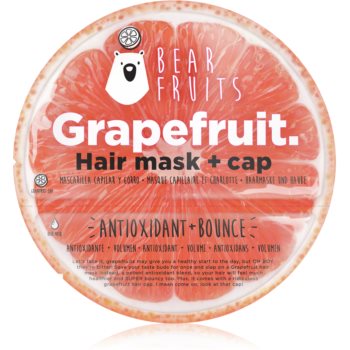 Bear Fruits Grapefruit Masca de par pentru flexibilitate si volum Bear Fruits Cosmetice și accesorii