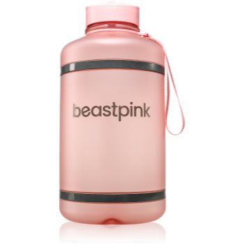 BeastPink Hyper Hydrator sticlă pentru apă cu pai