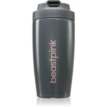 BeastPink Thermo Mug cană termoizolantă cu pai