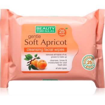 Beauty Formulas Apricot Servetele umede