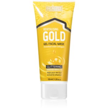 Beauty Formulas Gold masca gel cu colagen