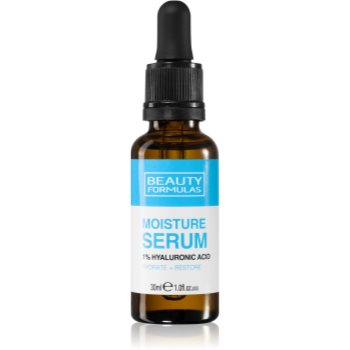 Beauty Formulas Moisture 1% Hyaluronic Acid ser cu hidratare intensă