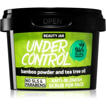 Beauty Jar Under Control exfoliant de curățare pentru pielea problematica