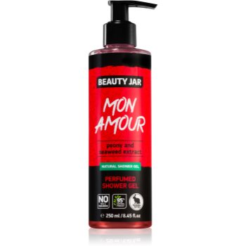 Beauty Jar Mon Amour gel parfumat pentru duș cu bujor delicat