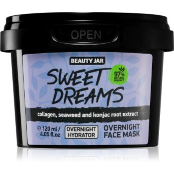 Beauty jar sweet dreams masca faciala de noapte pentru luminozitate si hidratare