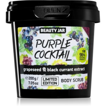 Beauty jar purple cocktail peeling pentru corp cu efect revigorant