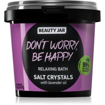 Beauty Jar Don\'t Worry, Be Happy sare de baie relaxanta cu esente de lavanda