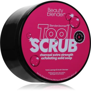 beautyblender® Tool Scrub Charcoal detergent solid pentru bureți de machiaj și pensule
