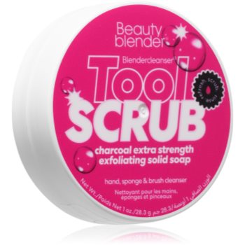 beautyblender® Tool Scrub Charcoal detergent solid pentru bureți de machiaj și pensule