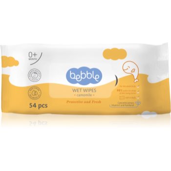 Bebble wet wipes camomile servetele umede cu musetel