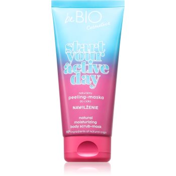 beBIO Start Your Active Day exfoliant de corp hidratant