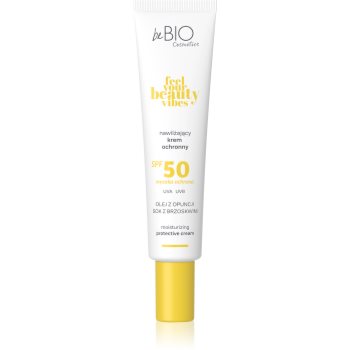 beBIO Feel Your Beauty Vibes loțiune protectoare hidratantă SPF 50