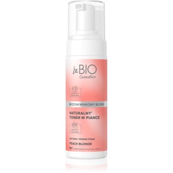 beBIO Natural Foam Toner Peach Blonde spuma tonica pentru păr