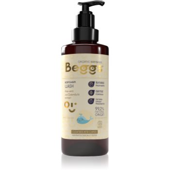 Beggs Organic Baby & Kids Body & Hair Wash gel de dus pentru corp si par pentru nou-nascuti si copii