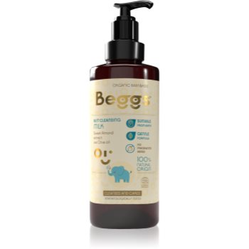 Beggs Organic Baby & Kids Butt Cleansing Milk lapte pentru curatare pentru bebeluși și copii mici