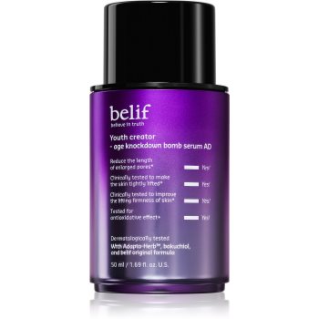 belif Youth Creator Age Knockdown Bomb Serum ser pentru contur pentru hidratare si fermitate