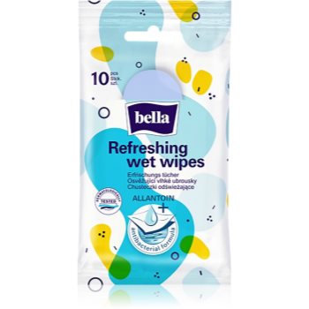 BELLA Refreshing wet wipes Servetele umede cu efect revigorant