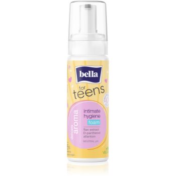 BELLA For Teens Aroma spumă pentru igiena intimă pentru fete