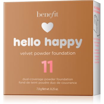 Benefit Hello Happy Velvet Powder Foundation pudra compacta - 1 | YEO