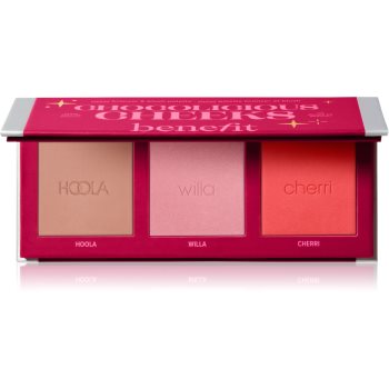Benefit Chocolicious Cheeks paleta pentru fata multifunctionala