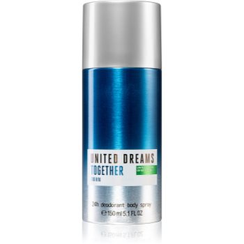 Benetton United Dreams for him Together deodorant spray pentru bărbați Benetton