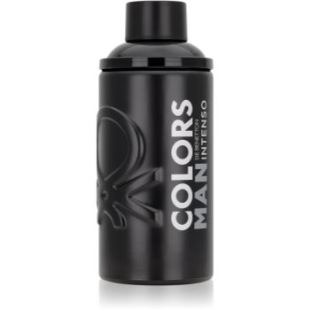 Benetton Colors de Benetton Man Black Intenso Eau de Toilette pentru bărbați