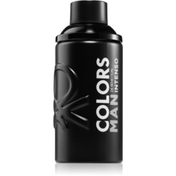 Benetton Colors de Benetton Man Black Intenso Eau de Toilette pentru bărbați