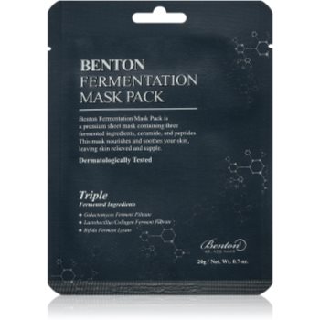 Benton Fermentation masca textila hidratanta cu efect antirid image