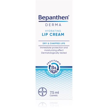 Bepanthen DERMA Lip Balm crema de buze Îngrijire pentru împrejurimile buzelor, Bepanthen DERMA Lip Balm crema de buze - Sellmag.ro