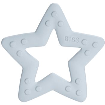 BIBS Baby Bitie Star jucărie pentru dentiție Baby Blue