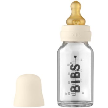 BIBS Baby Glass Bottle 110 ml biberon pentru sugari BIBS imagine noua