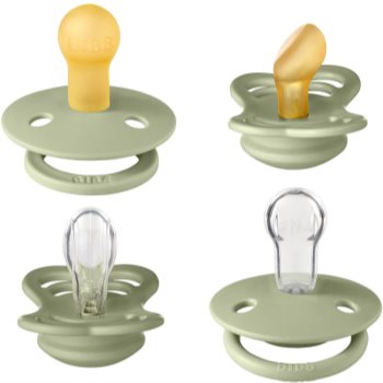 BIBS Try-It Size 1: 0+ months set pentru nou-nascuti si copii Sage - 1 | YEO