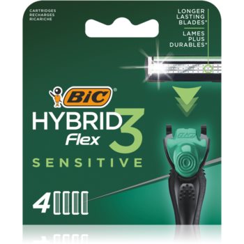 BIC FLEX3 Hybrid Sensitive rezerva Lama 4 pc BIC
