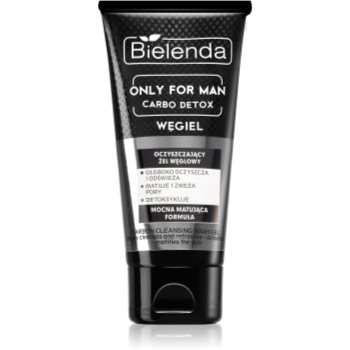 Bielenda Only for Men Carbo Detox gel matifiant de curatare pentru barbati