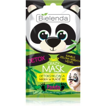 Bielenda Crazy Mask Panda mască detoxifiantă 3D Bielenda