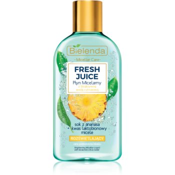 Bielenda Fresh Juice Pineapple apa cu particule micele pentru o piele mai luminoasa Bielenda imagine noua